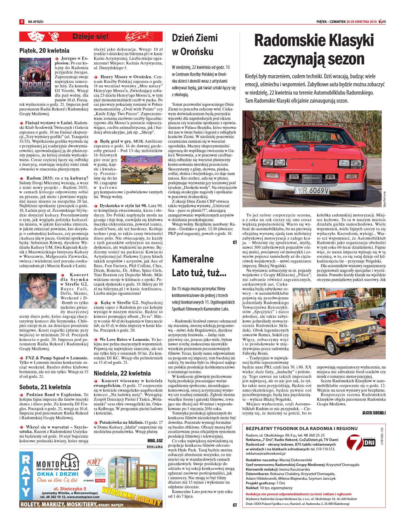 Tygodnik "7 Dni" nr 632 z dn. 20.04.2018 - strona 2