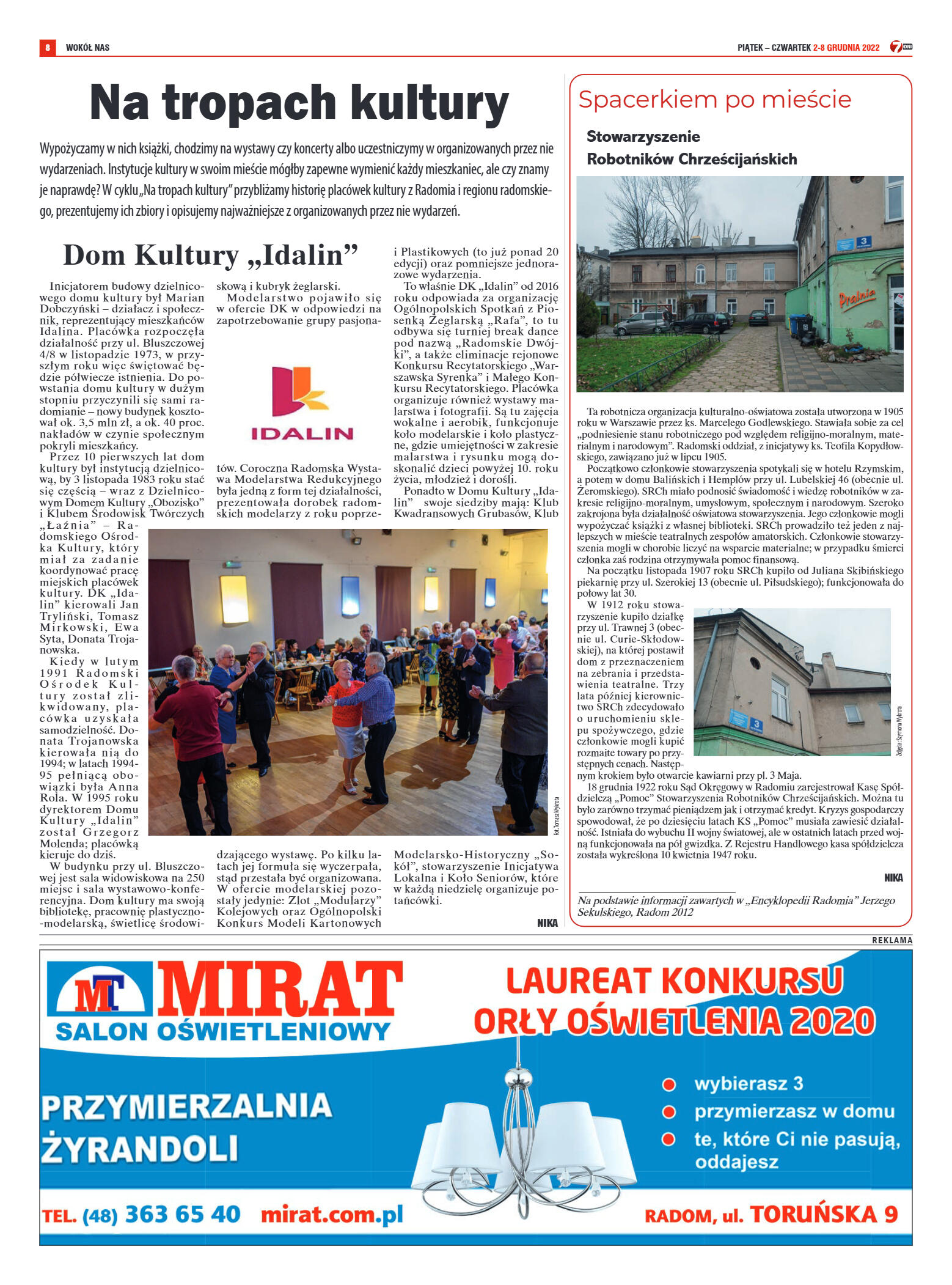 Tygodnik "7 Dni" nr 843 z dn. 2.12.2022 r. - strona 8