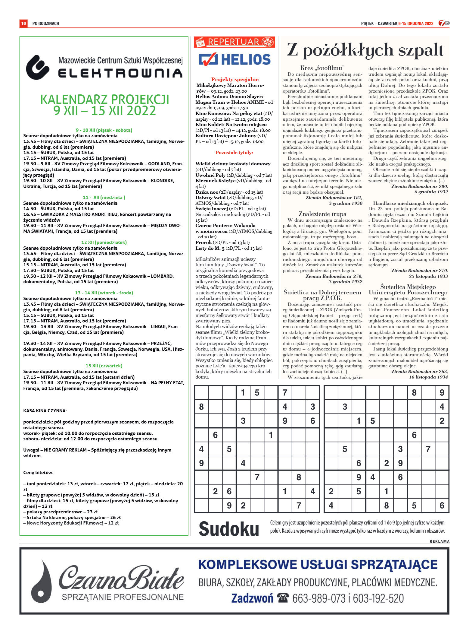 Tygodnik "7 Dni" nr 844 z dn. 9.12.2022 r. - strona 10