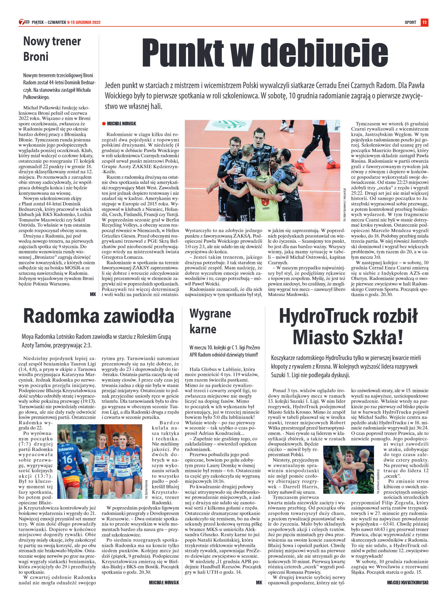 Tygodnik "7 Dni" nr 844 z dn. 9.12.2022 r. - strona 11