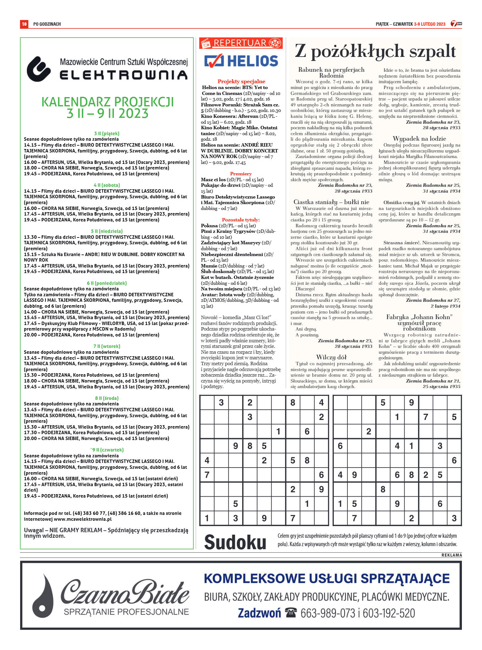 Tygodnik "7 Dni" nr 850 z dn. 03.02.2023 r. - strona 10