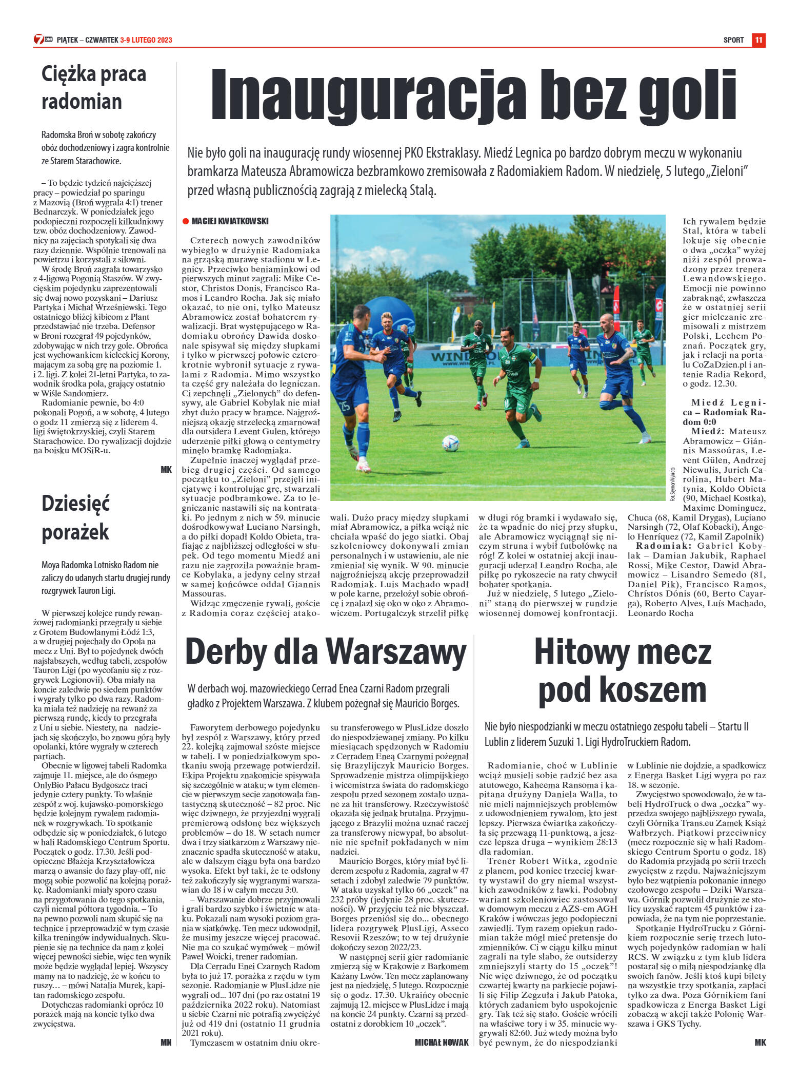 Tygodnik "7 Dni" nr 850 z dn. 03.02.2023 r. - strona 11