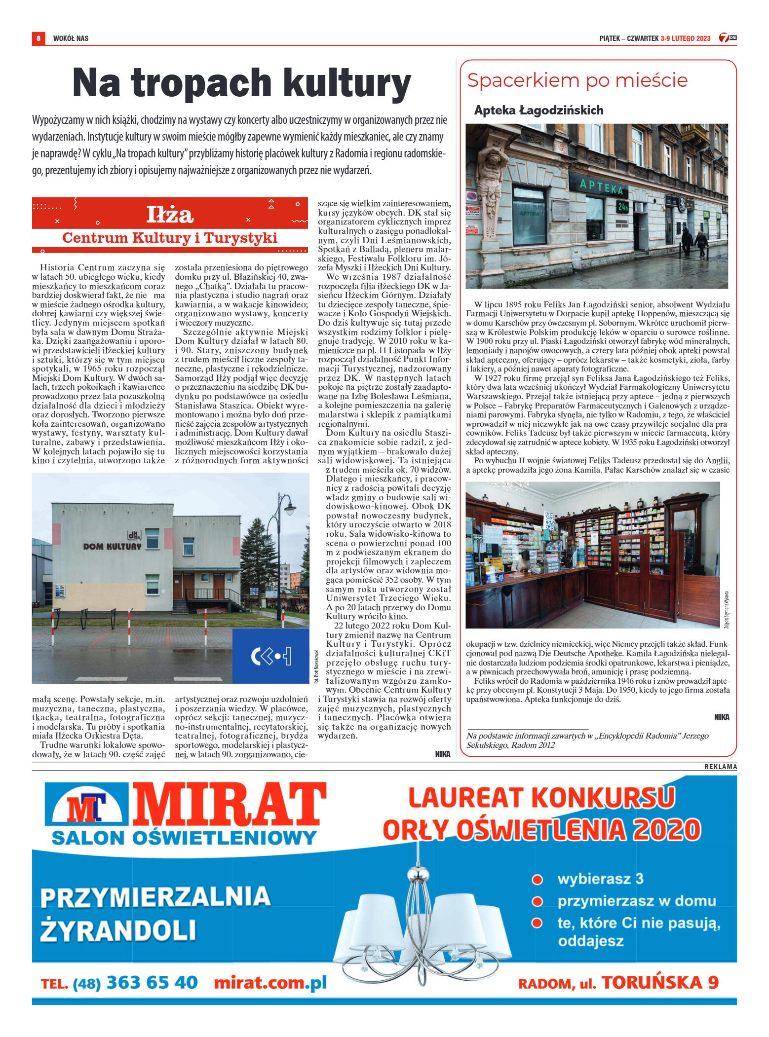 Tygodnik "7 Dni" nr 850 z dn. 03.02.2023 r. - strona 8