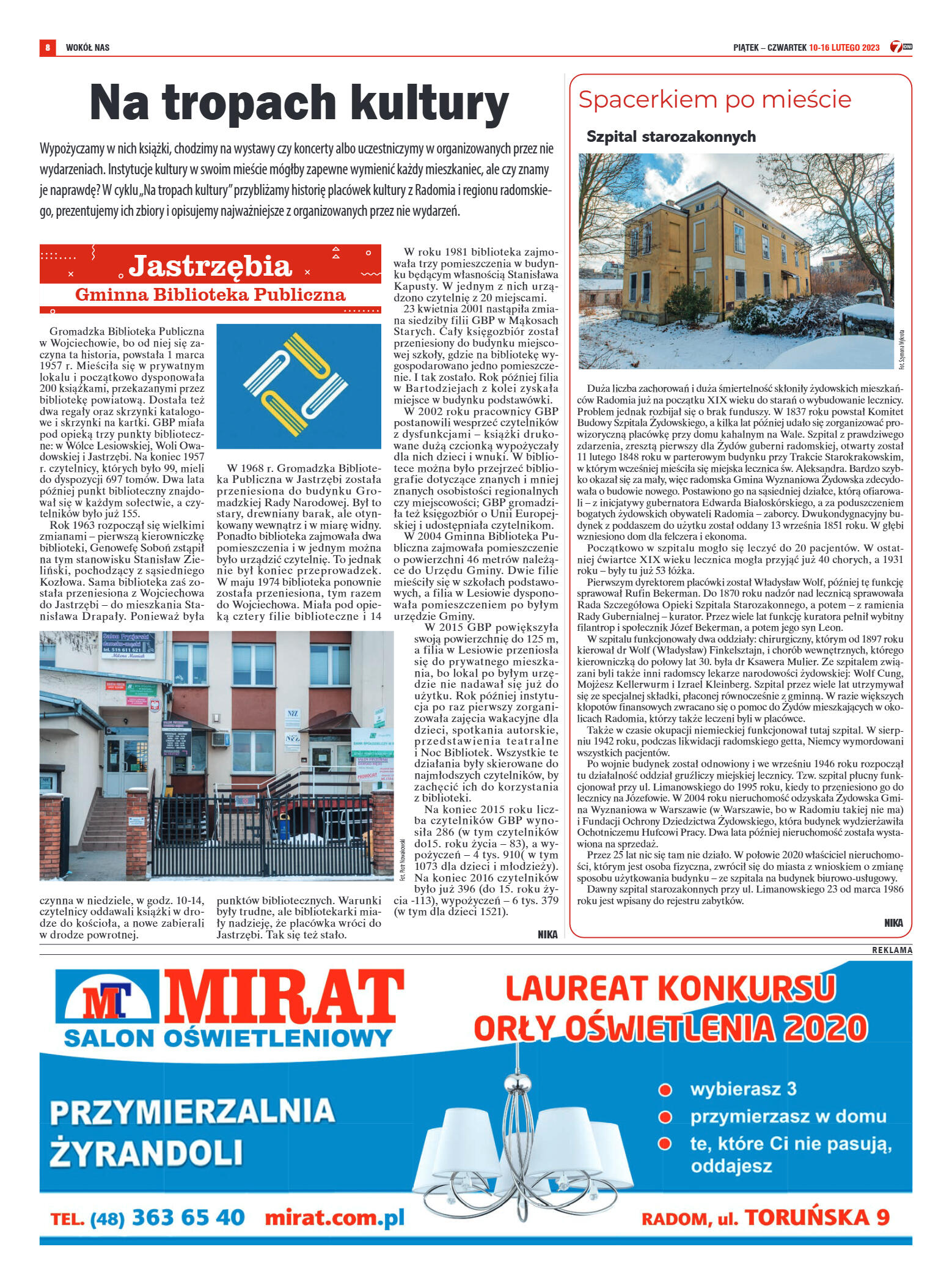 Tygodnik "7 Dni" nr 851 z dn. 10.02.2023 r. - strona 8