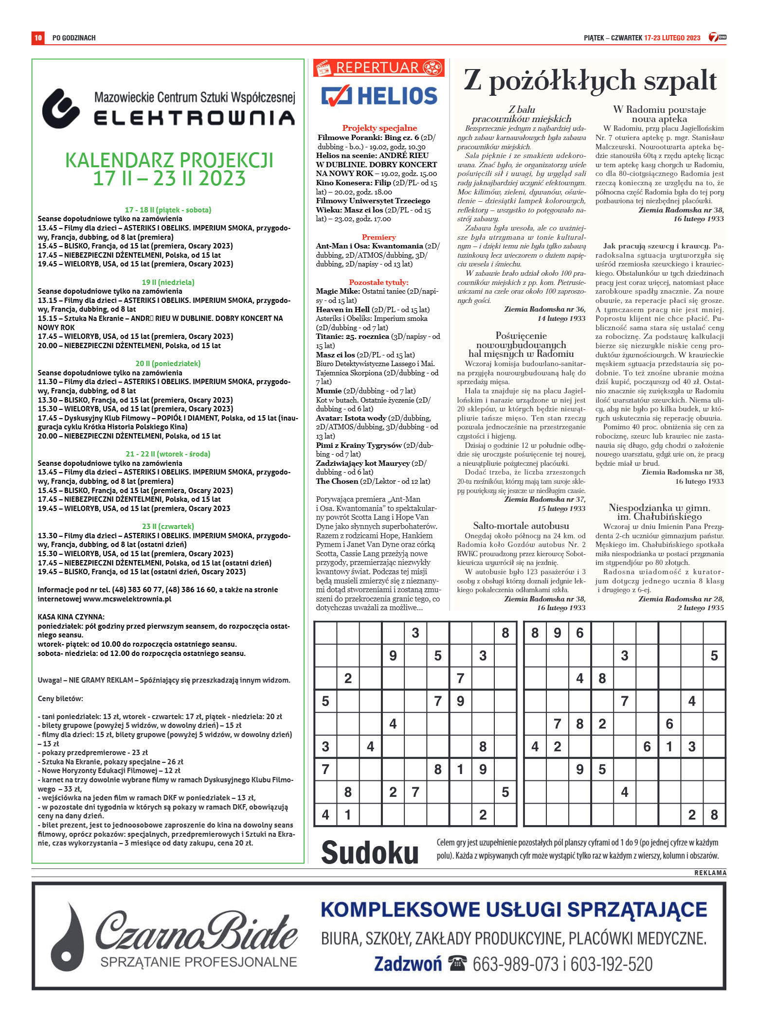 Tygodnik "7 Dni" nr 852 z dn. 17.02.2023 r. - strona 10