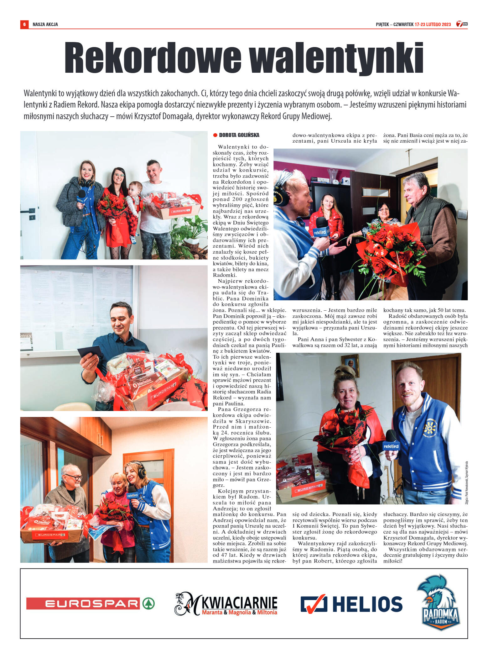 Tygodnik "7 Dni" nr 852 z dn. 17.02.2023 r. - strona 6