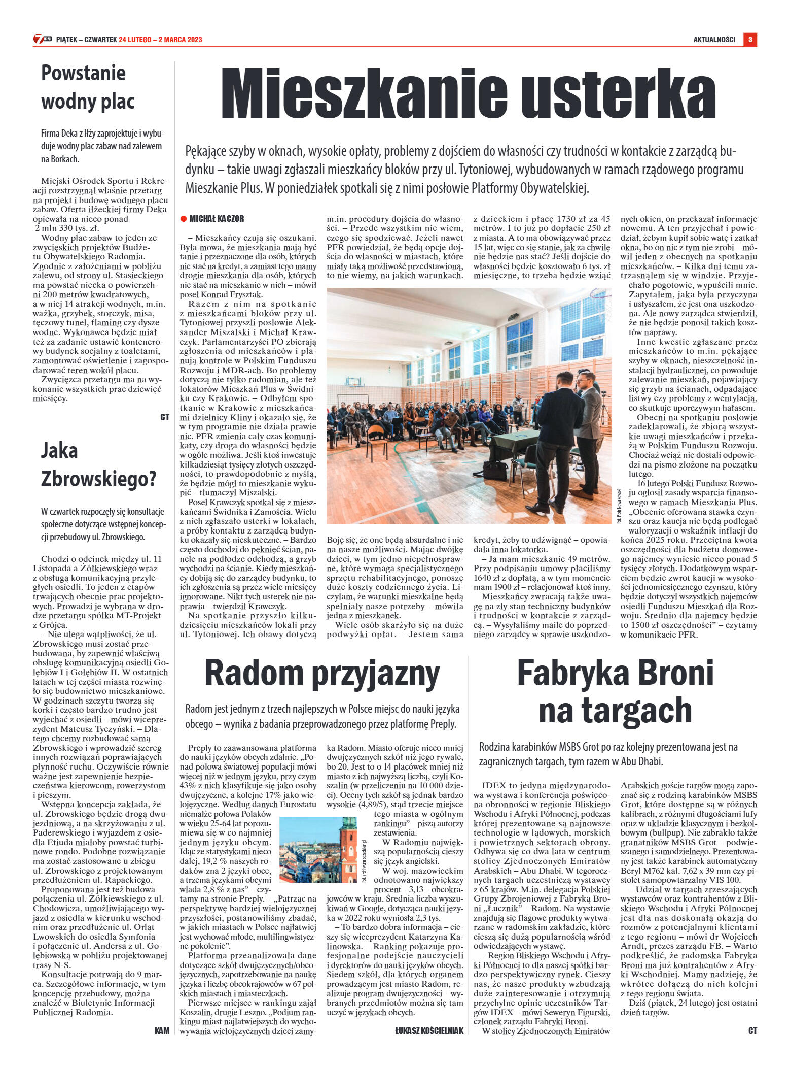 Tygodnik "7 Dni" nr 853 z dn. 24.02.2023 r. - strona 3