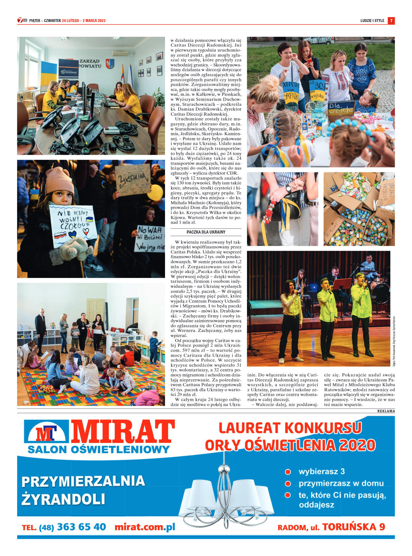 Tygodnik "7 Dni" nr 853 z dn. 24.02.2023 r. - strona 7