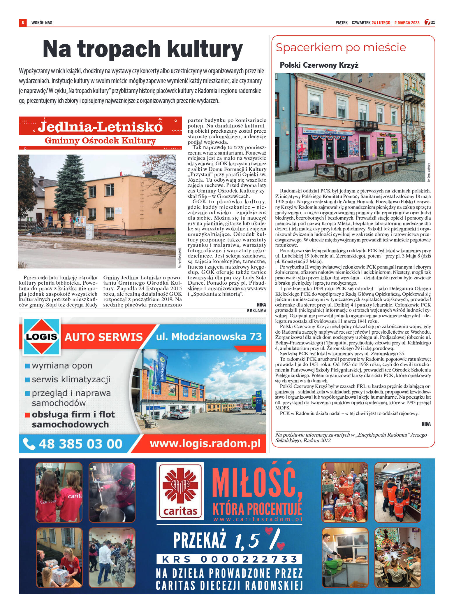 Tygodnik "7 Dni" nr 853 z dn. 24.02.2023 r. - strona 8