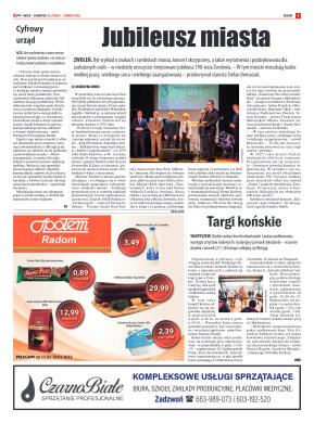 Tygodnik "7 Dni" nr 853 z dn. 24.02.2023 r. - strona 9