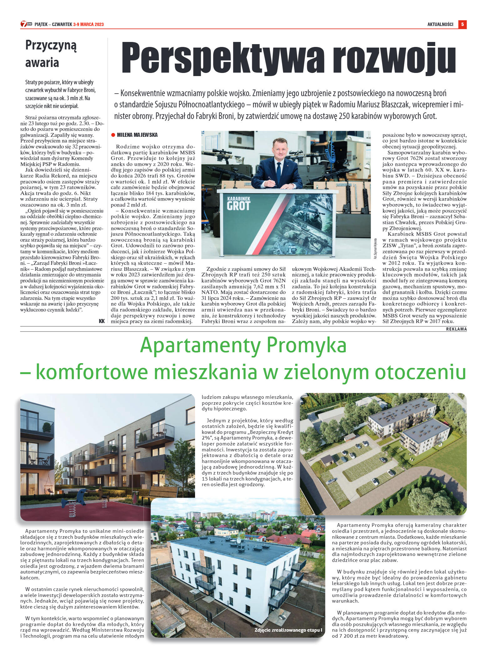 Tygodnik "7 Dni" nr 854 z dn. 03.03.2023 r. - strona 5