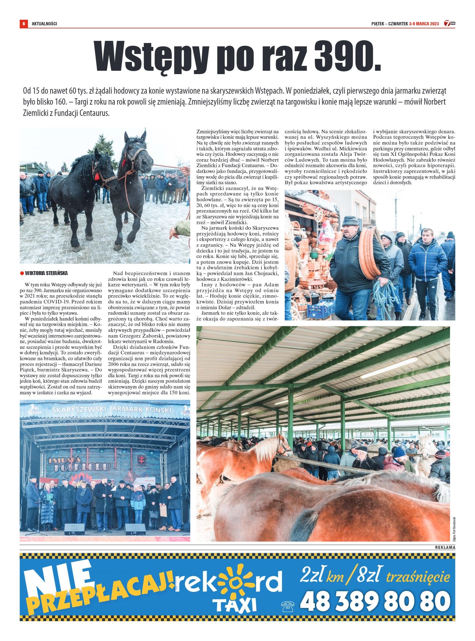 Tygodnik "7 Dni" nr 854 z dn. 03.03.2023 r. - strona 6