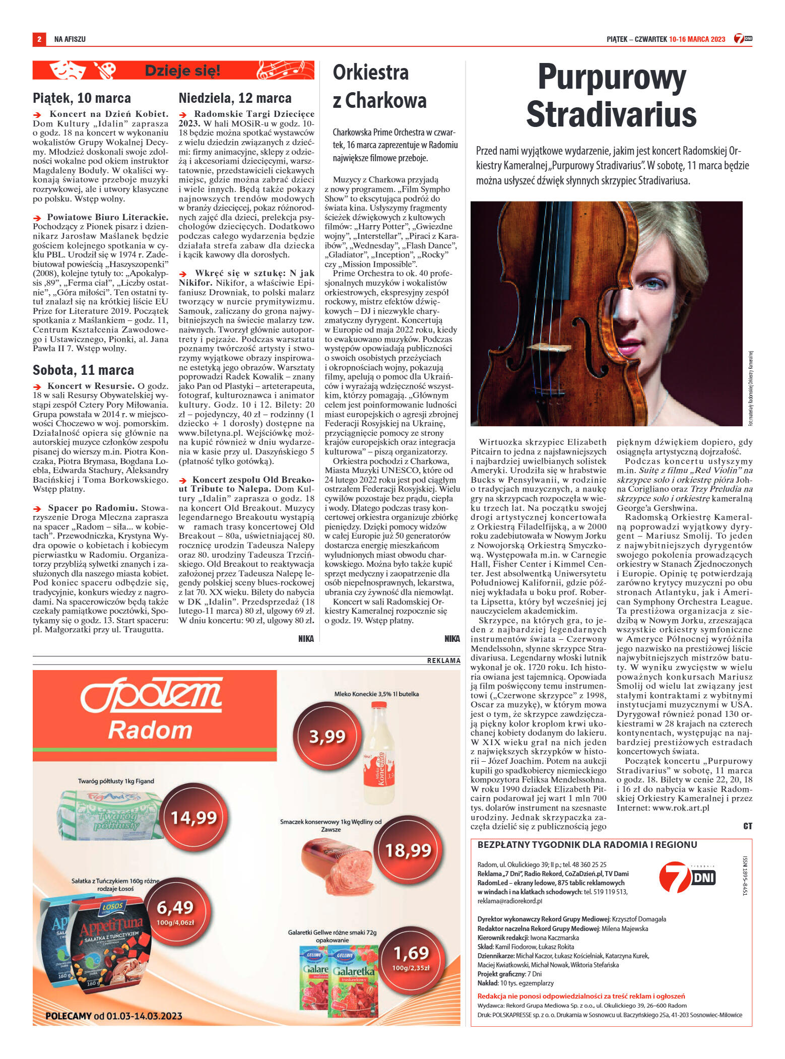 Tygodnik "7 Dni" nr 855 z dn. 10.03.2023 r. - strona 2