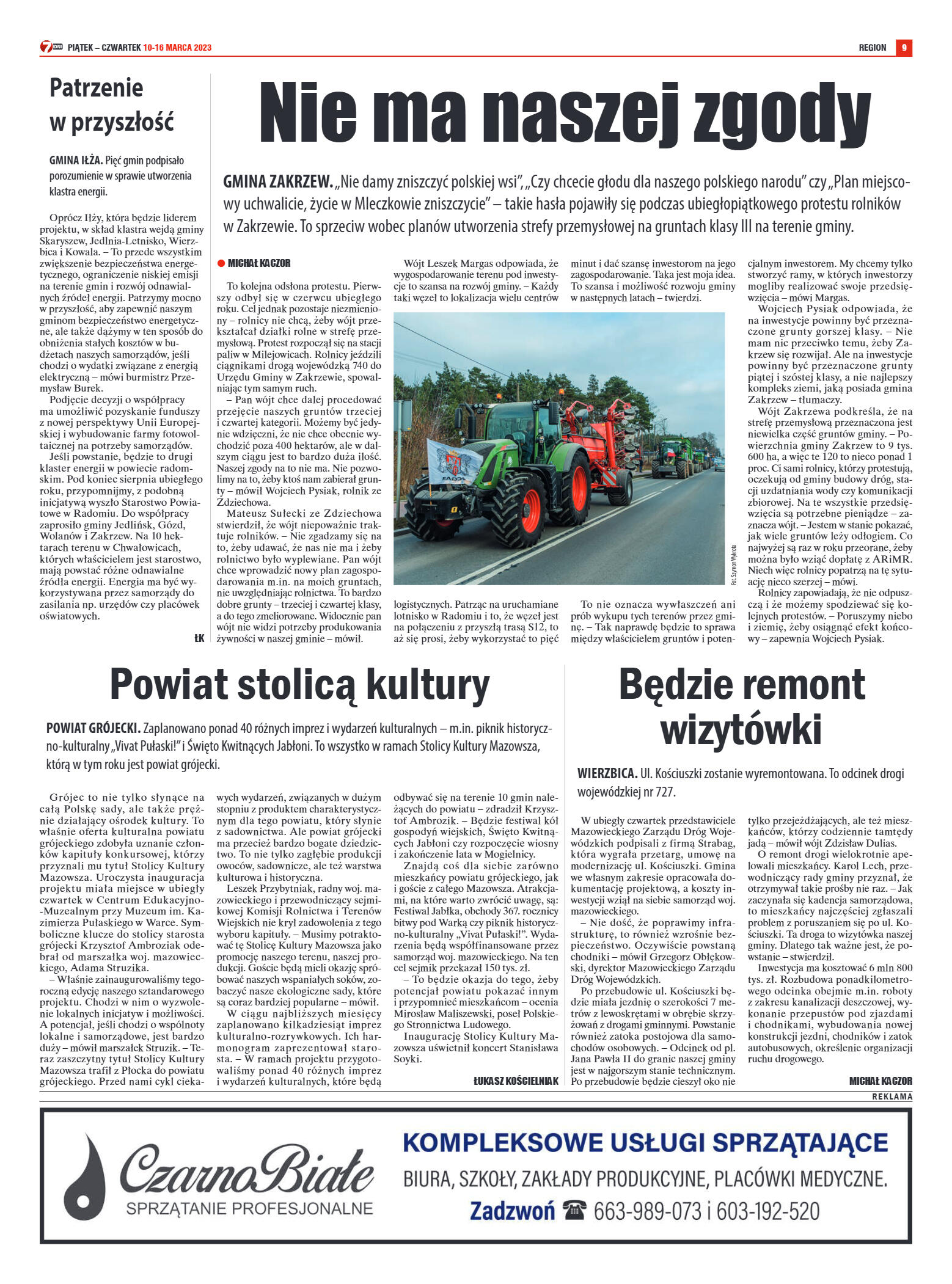 Tygodnik "7 Dni" nr 855 z dn. 10.03.2023 r. - strona 9