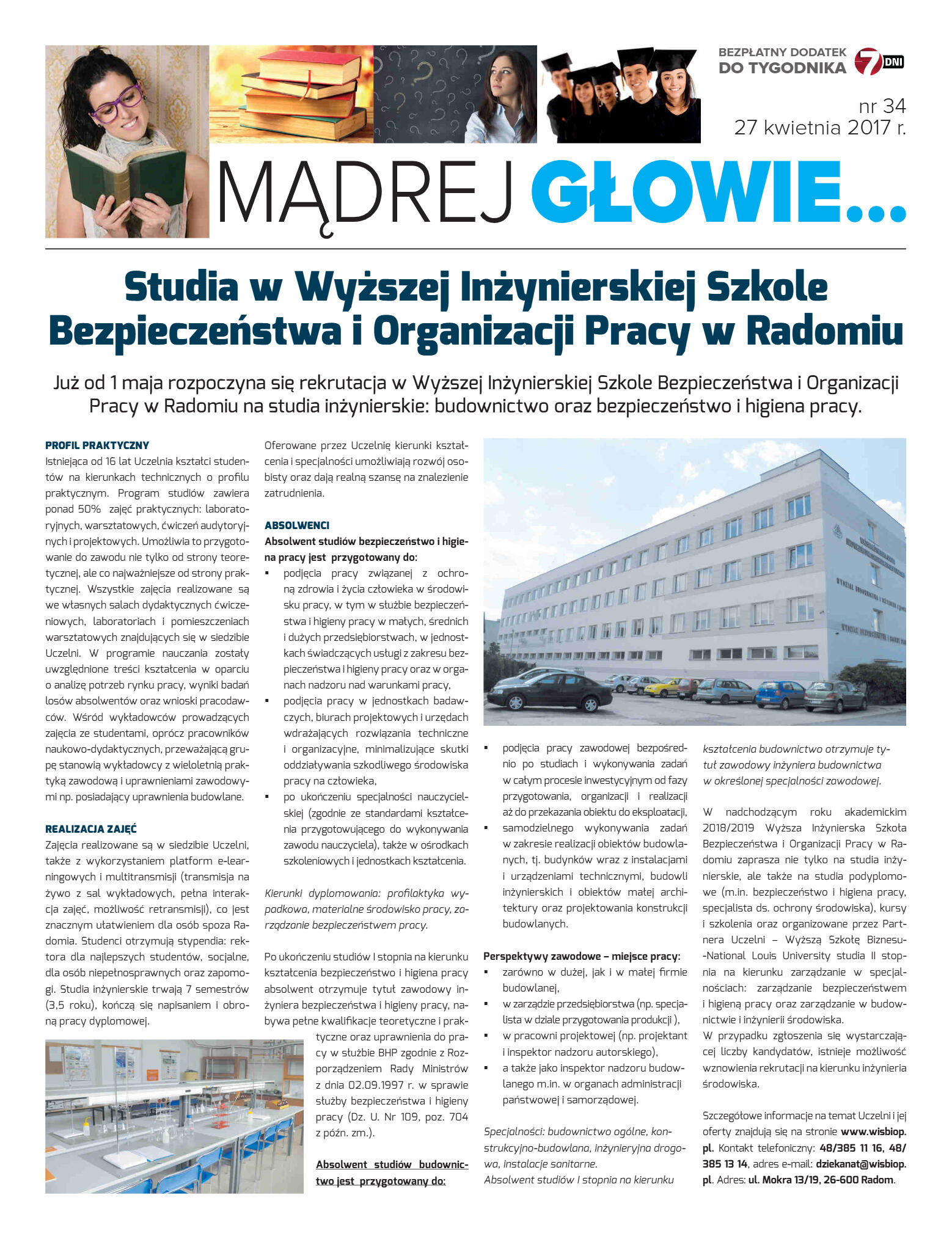 Tygodnik "7 Dni" nr 633 z dn. 26.04.2018 - strona 13