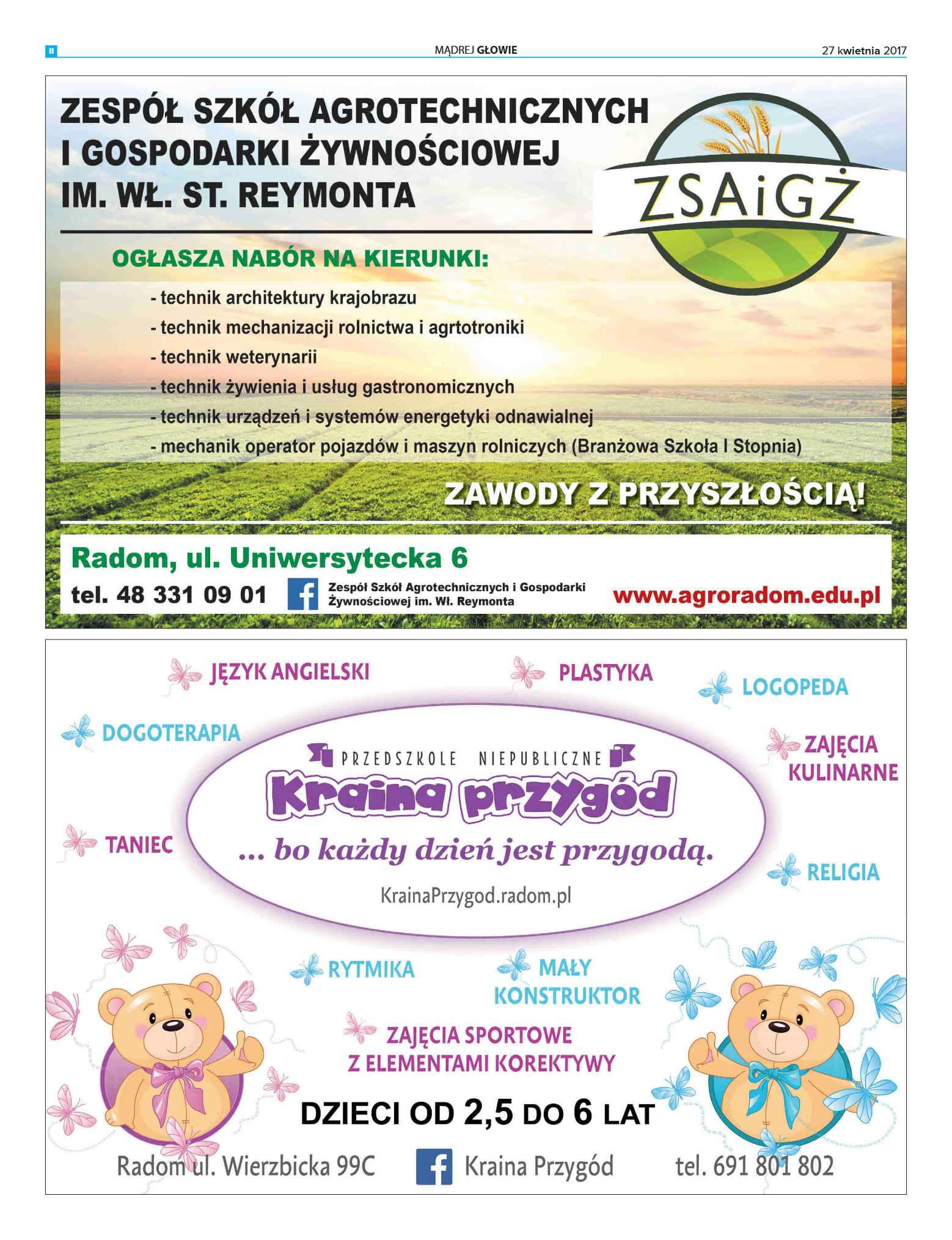 Tygodnik "7 Dni" nr 633 z dn. 26.04.2018 - strona 14