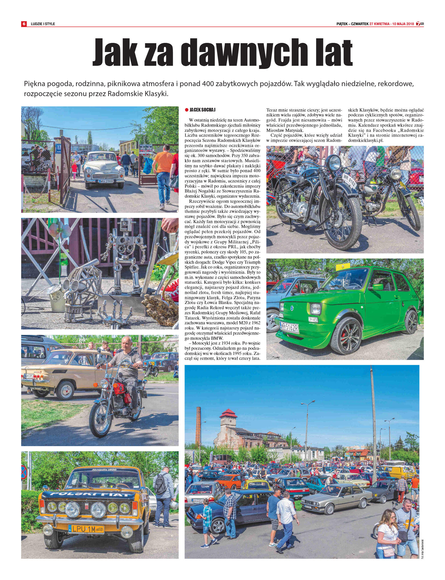 Tygodnik "7 Dni" nr 633 z dn. 26.04.2018 - strona 6