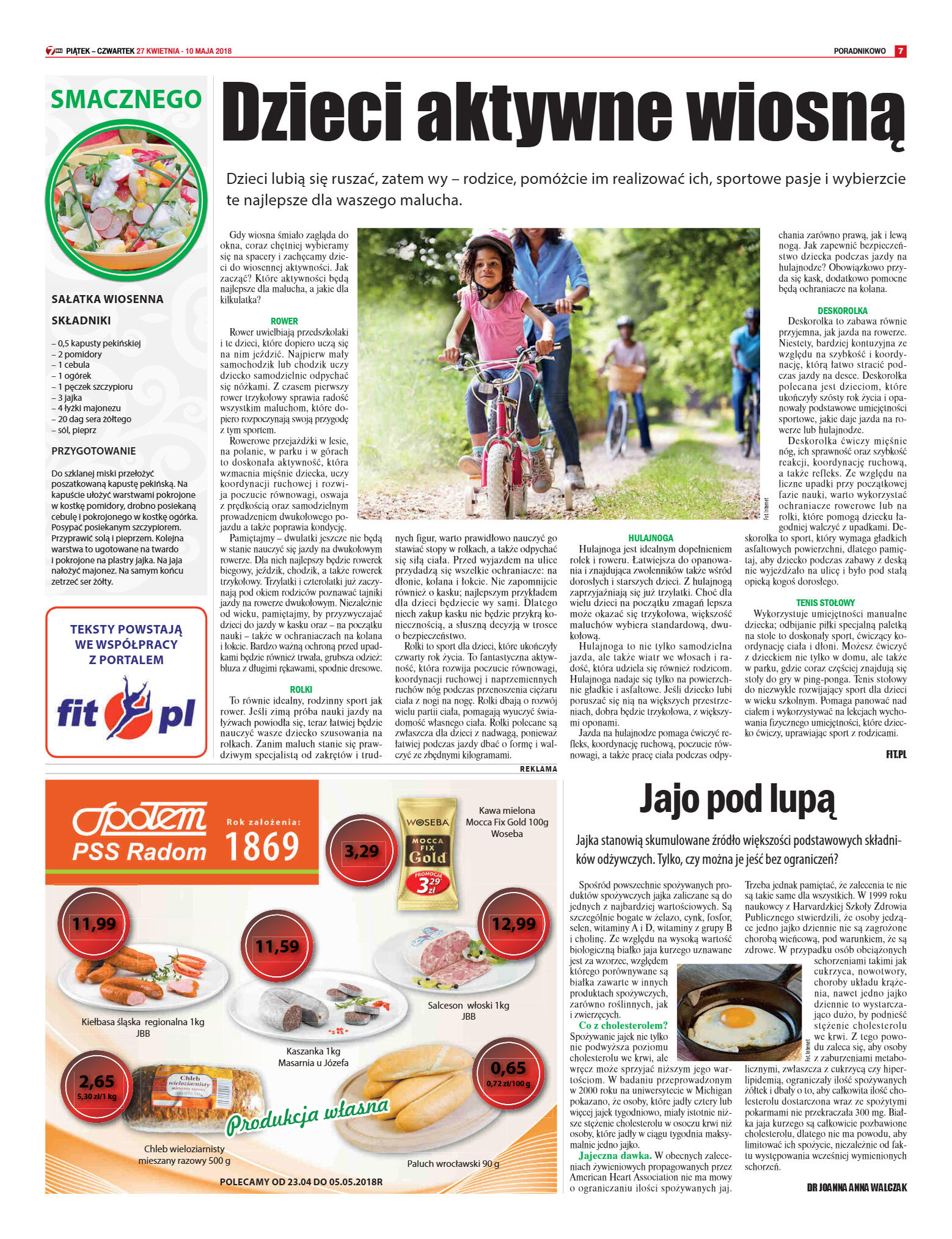 Tygodnik "7 Dni" nr 633 z dn. 26.04.2018 - strona 7