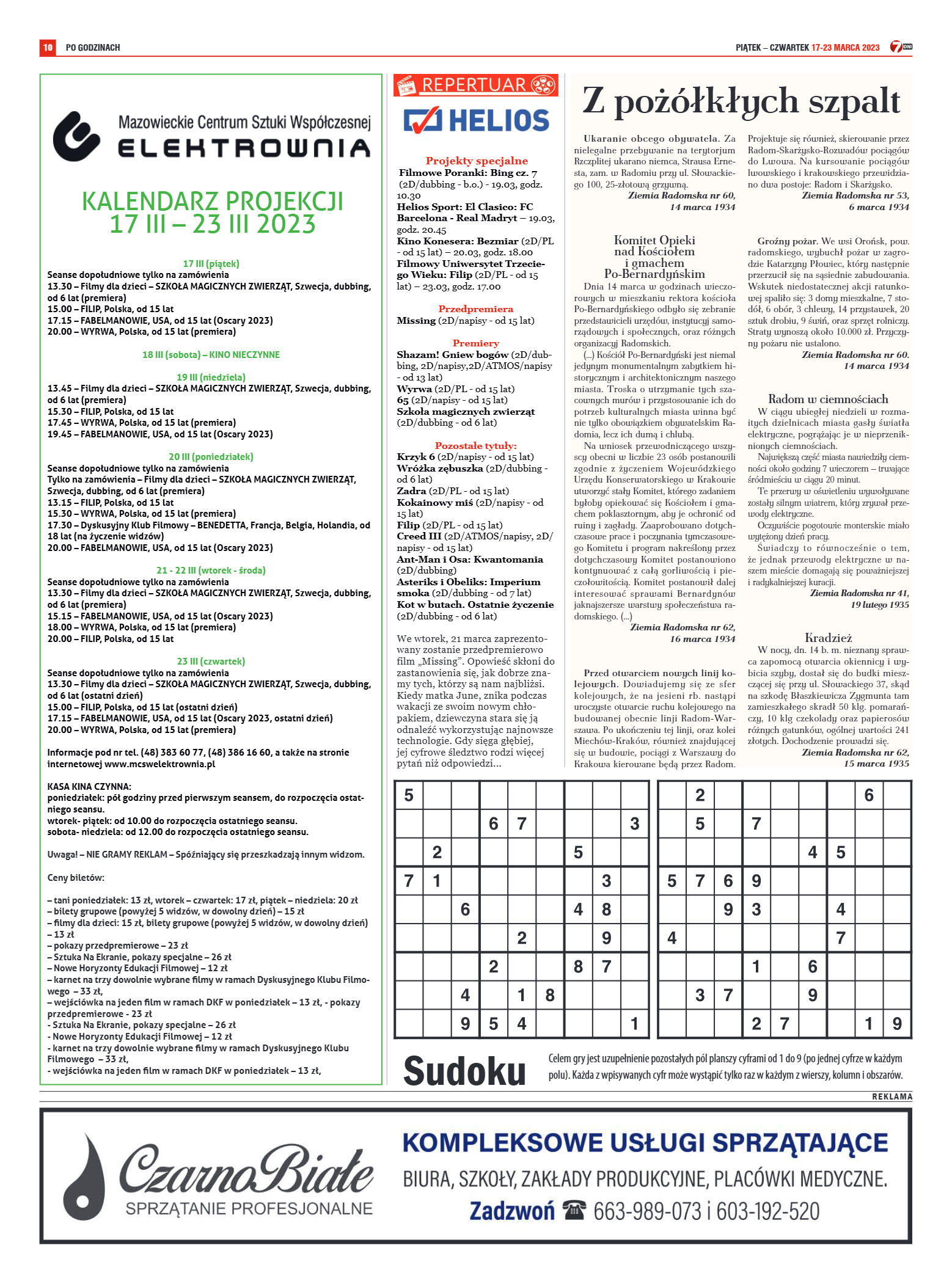 Tygodnik "7 Dni" nr 856 z dn. 17.03.2023 r. - strona 10