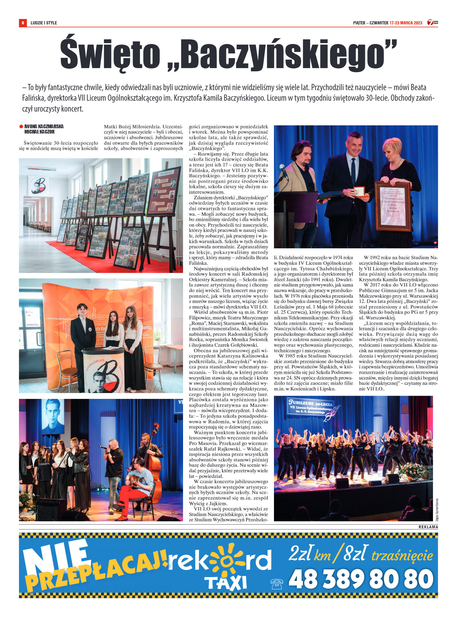 Tygodnik "7 Dni" nr 856 z dn. 17.03.2023 r. - strona 6