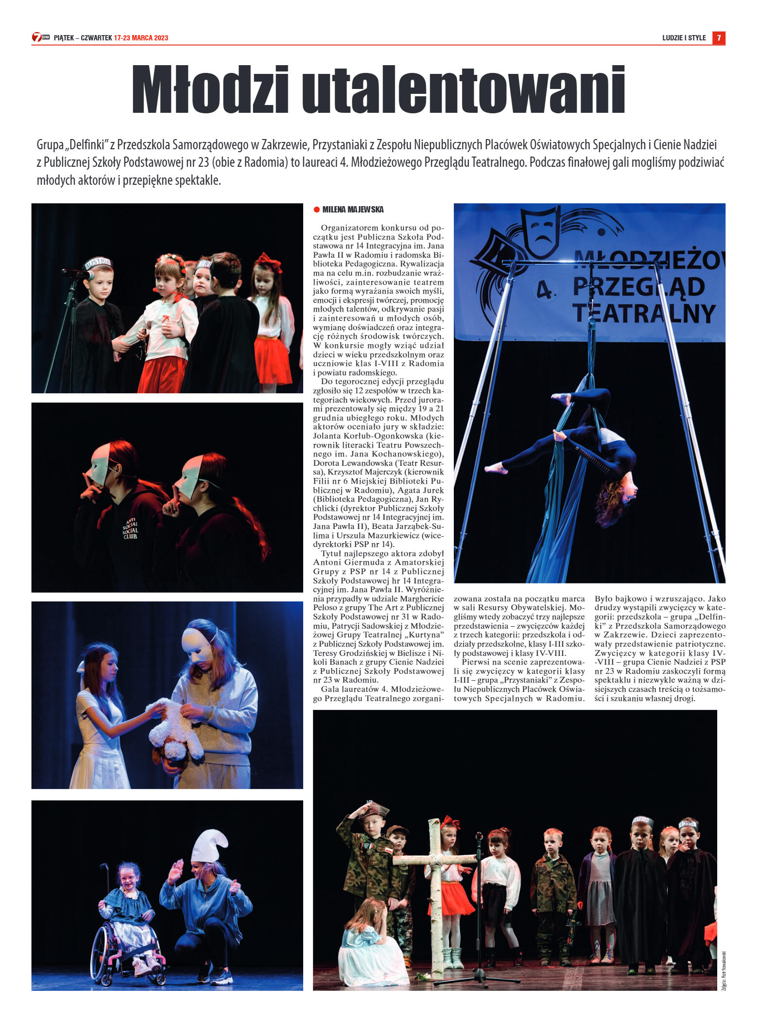 Tygodnik "7 Dni" nr 856 z dn. 17.03.2023 r. - strona 7