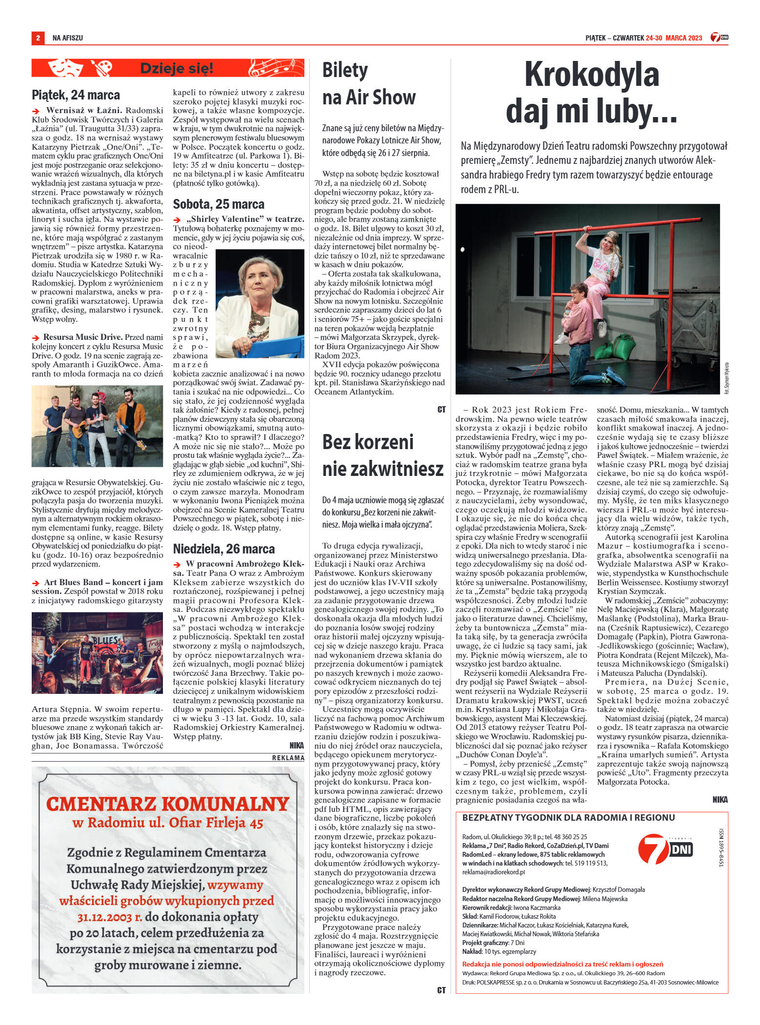 Tygodnik "7 Dni" nr 857 z dn. 24.03.2023 r. - strona 2