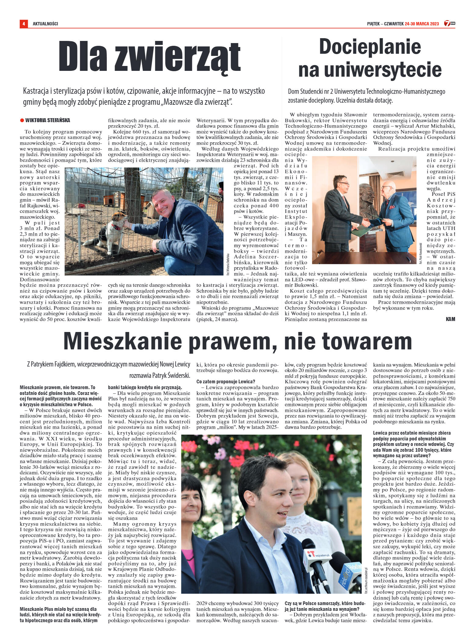 Tygodnik "7 Dni" nr 857 z dn. 24.03.2023 r. - strona 4