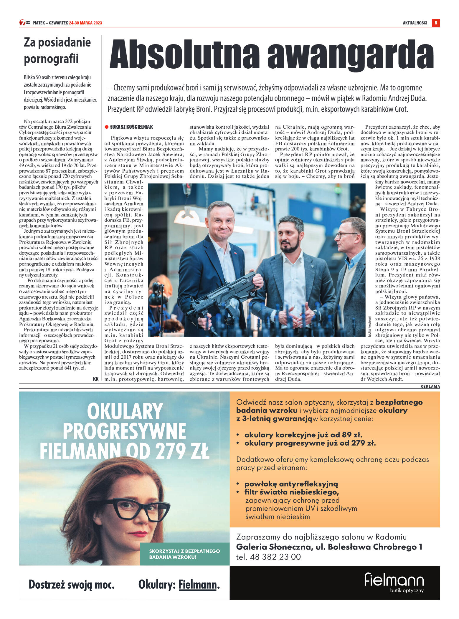 Tygodnik "7 Dni" nr 857 z dn. 24.03.2023 r. - strona 5