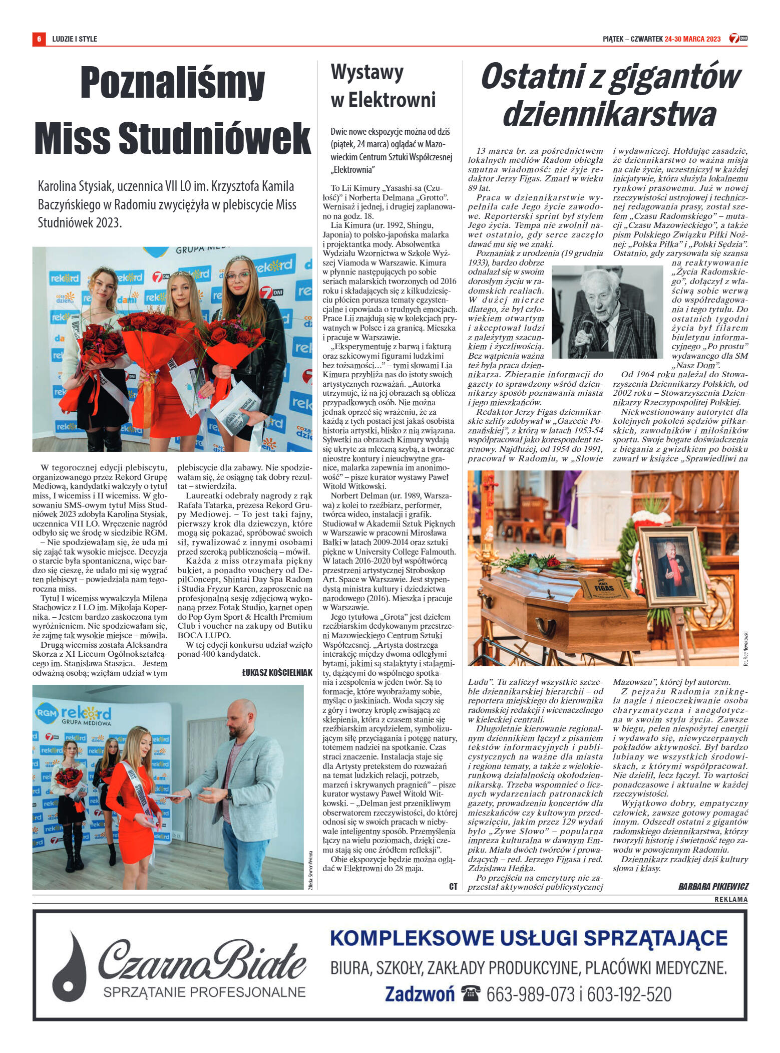 Tygodnik "7 Dni" nr 857 z dn. 24.03.2023 r. - strona 6