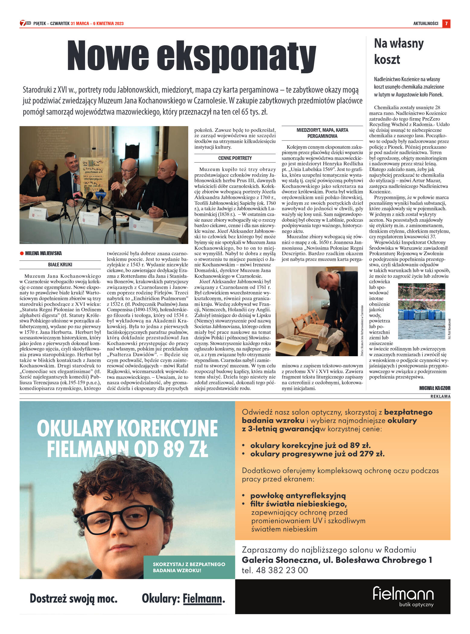 Tygodnik "7 Dni" nr 858 z dn. 31.03.2023 r. - strona 11