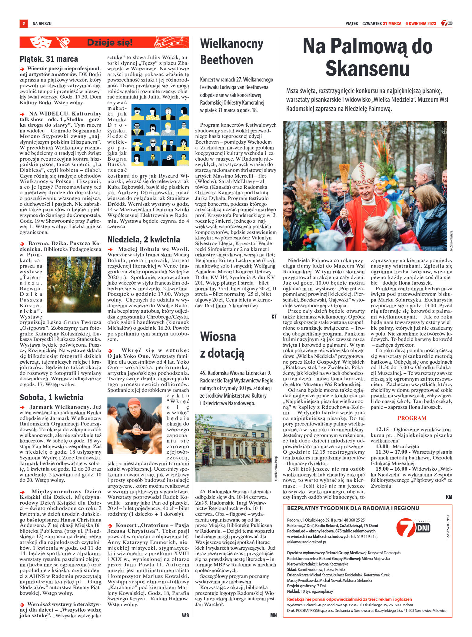 Tygodnik "7 Dni" nr 858 z dn. 31.03.2023 r. - strona 2