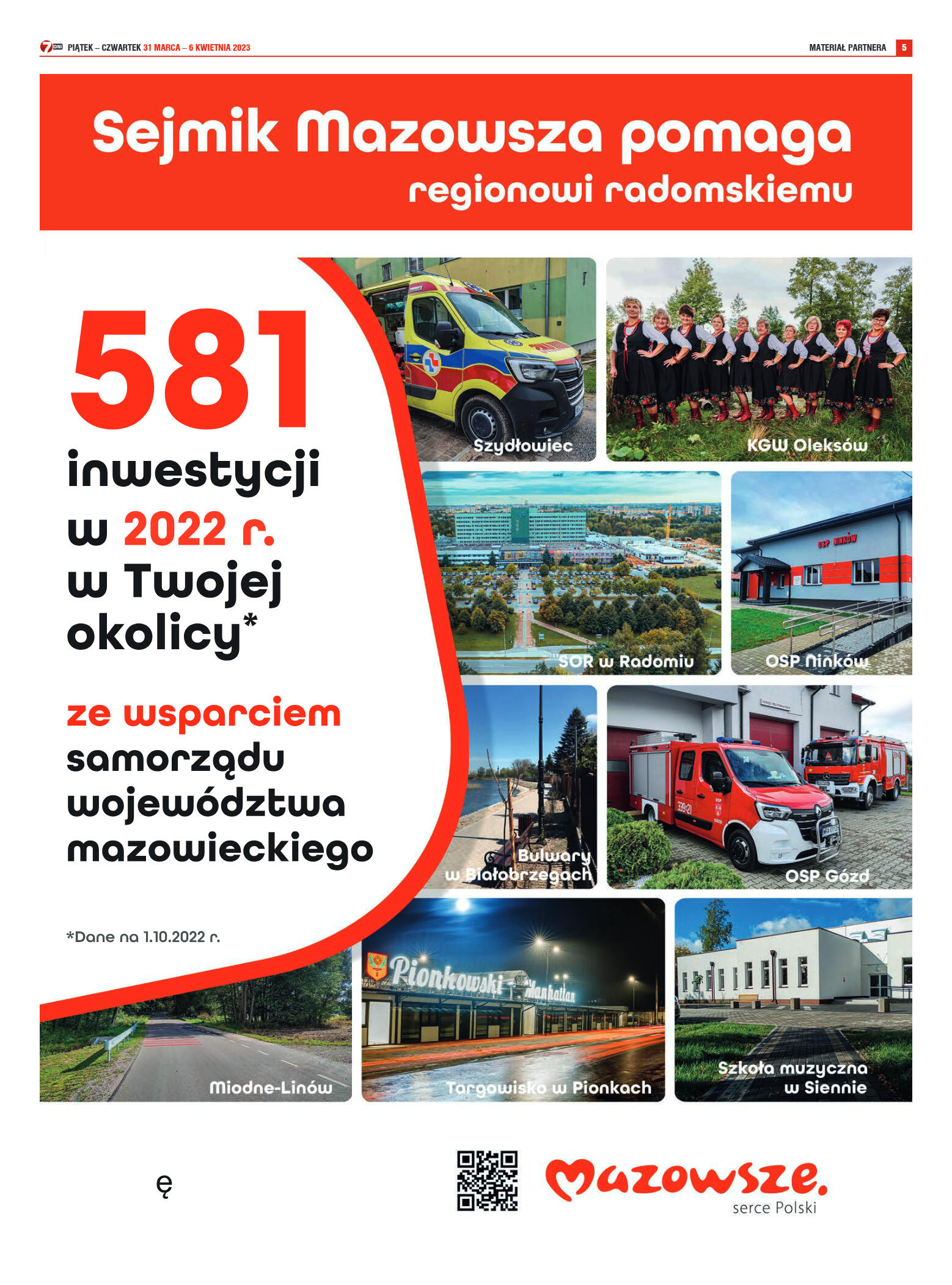 Tygodnik "7 Dni" nr 858 z dn. 31.03.2023 r. - strona 5