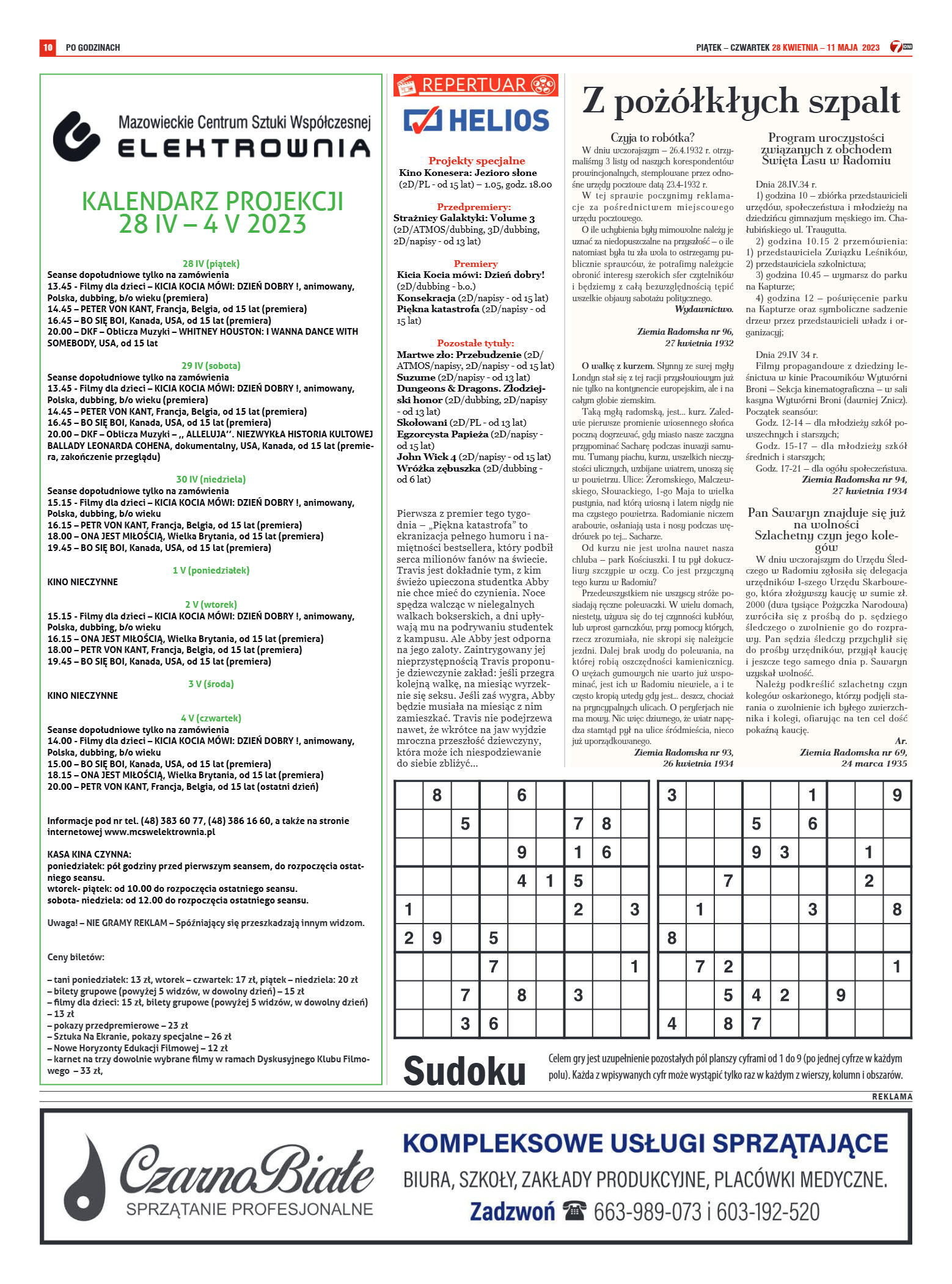 Tygodnik "7 Dni" nr 861 z dn. 28.04.2023 r. - strona 10