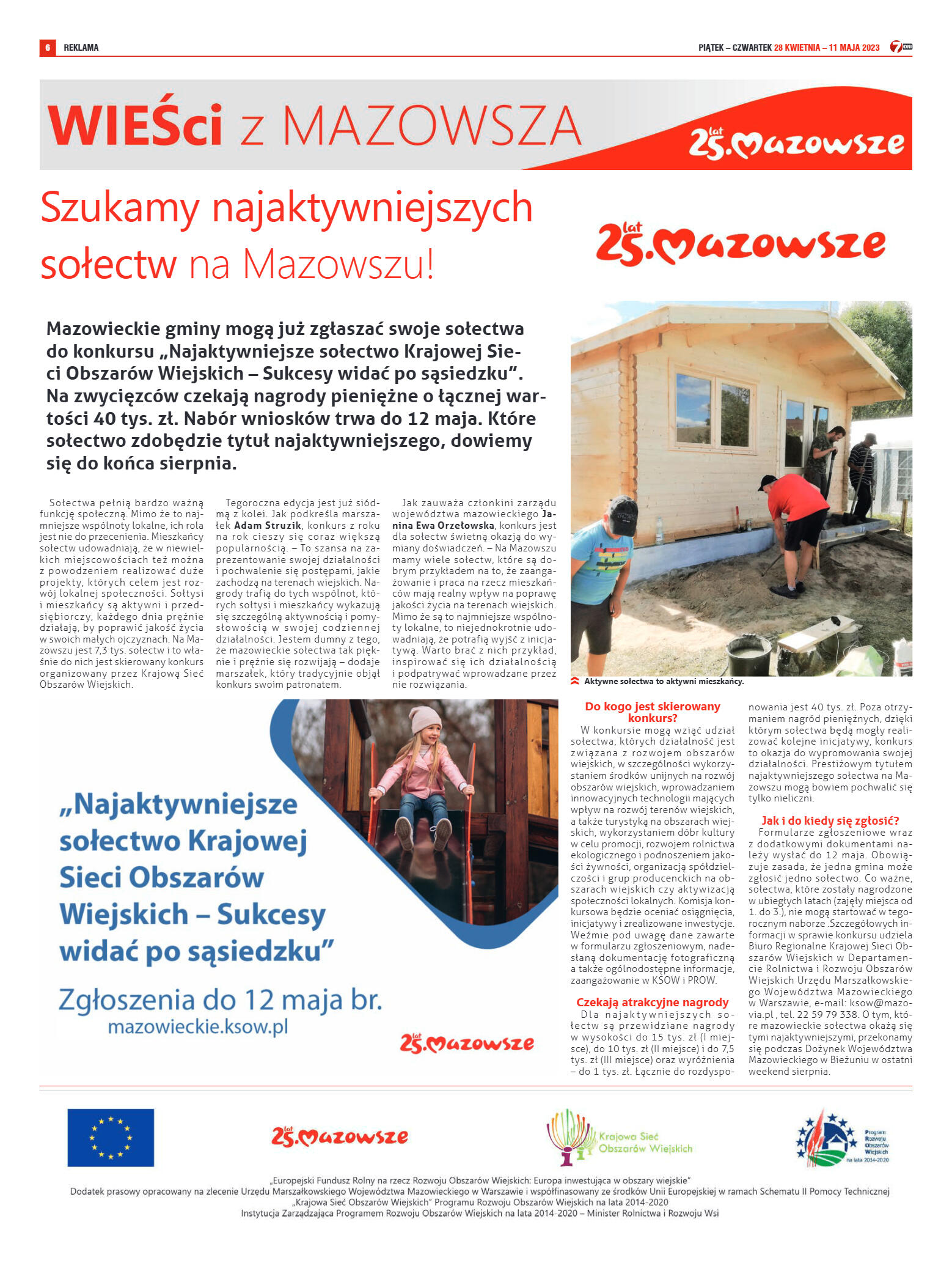 Tygodnik "7 Dni" nr 861 z dn. 28.04.2023 r. - strona 6