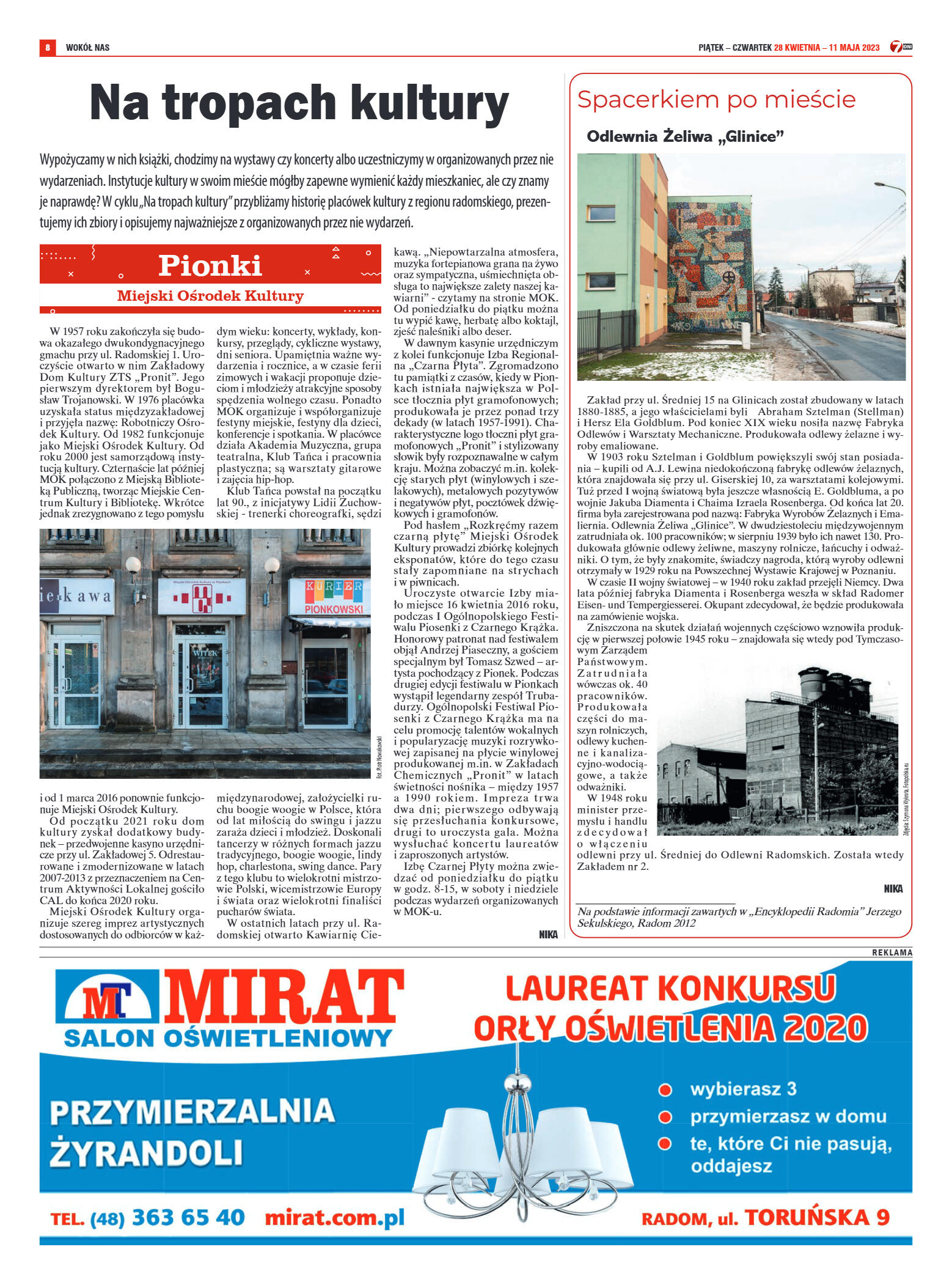 Tygodnik "7 Dni" nr 861 z dn. 28.04.2023 r. - strona 8