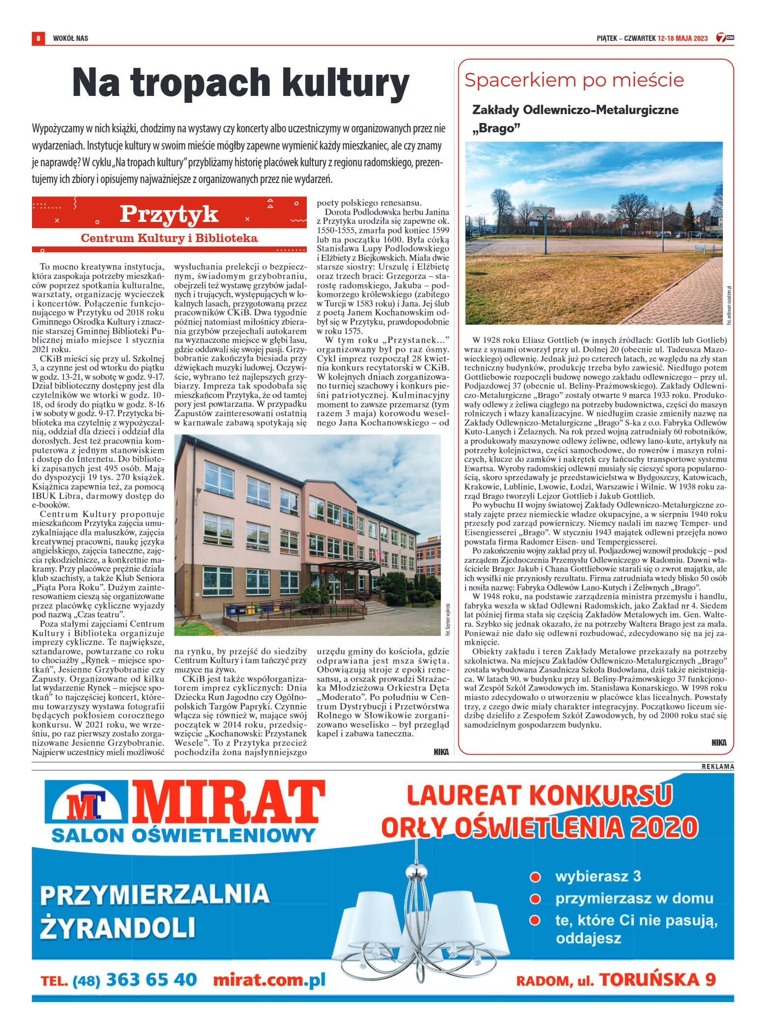 Tygodnik "7 Dni" nr 862 z dn. 12.05.2023 r. - strona 8