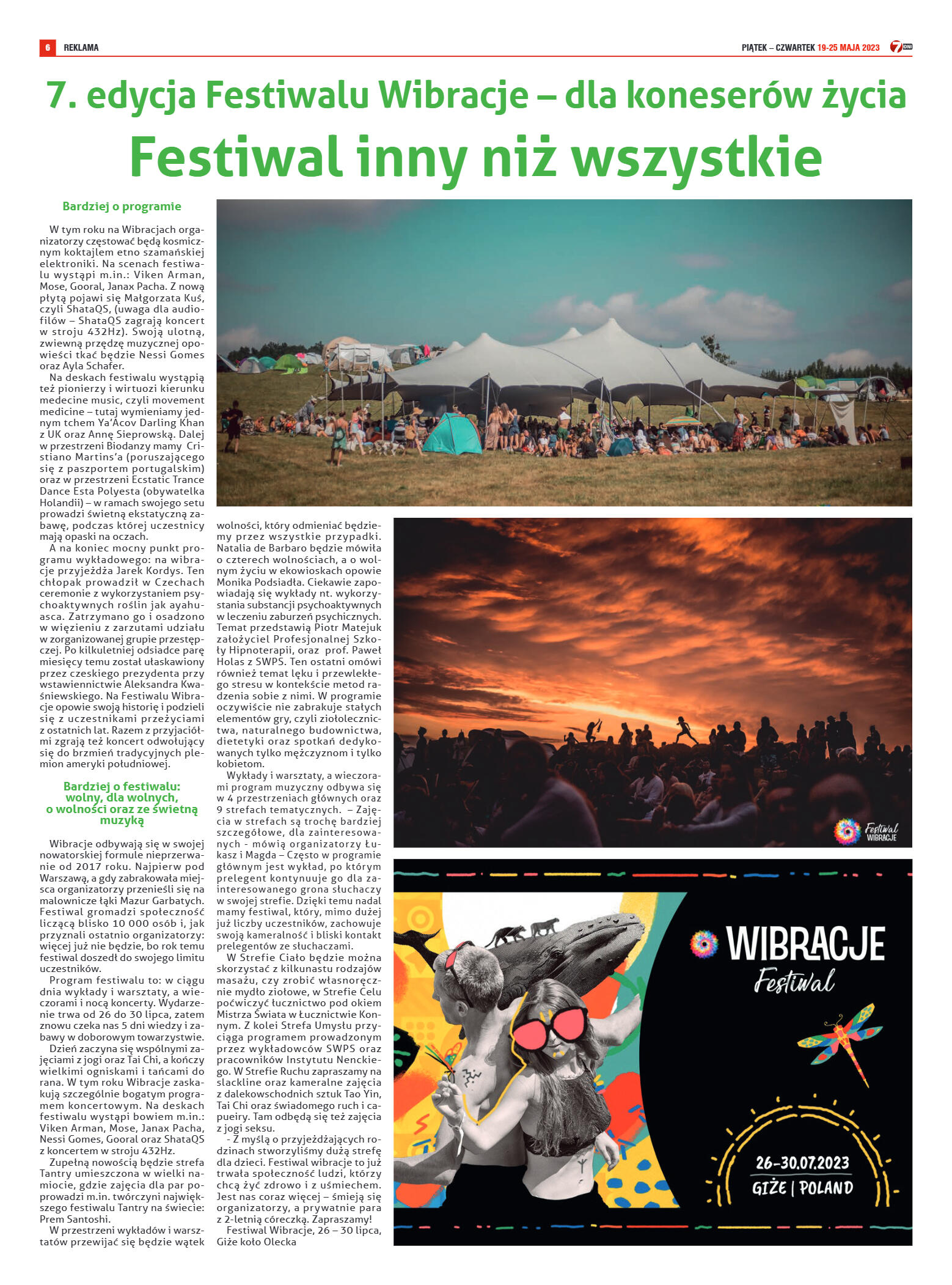 Tygodnik "7 Dni" nr 863 z dn. 19.05.2023 r. - strona 6