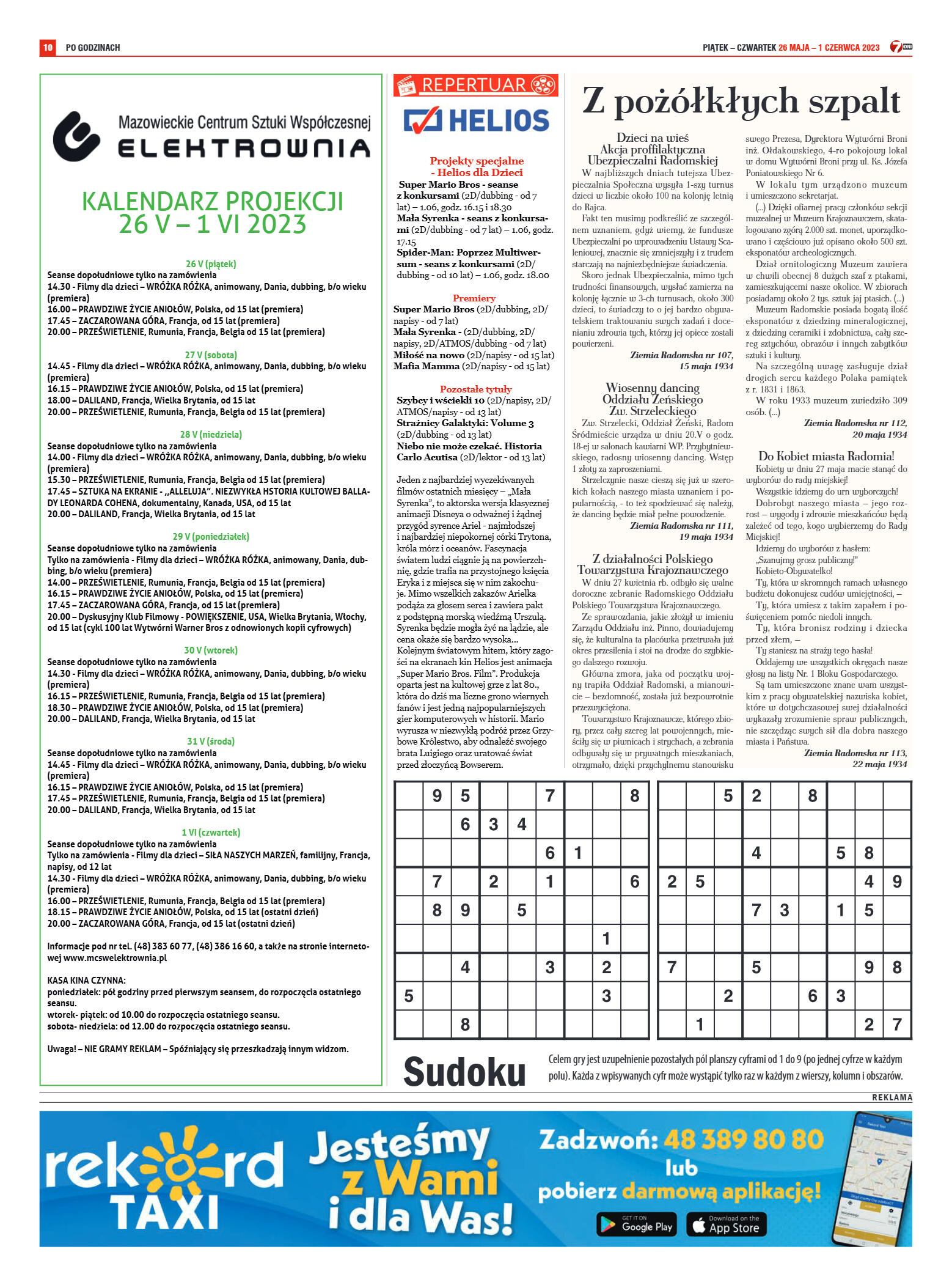 Tygodnik "7 Dni" nr 864 z dn. 26.05.2023 r. - strona 10