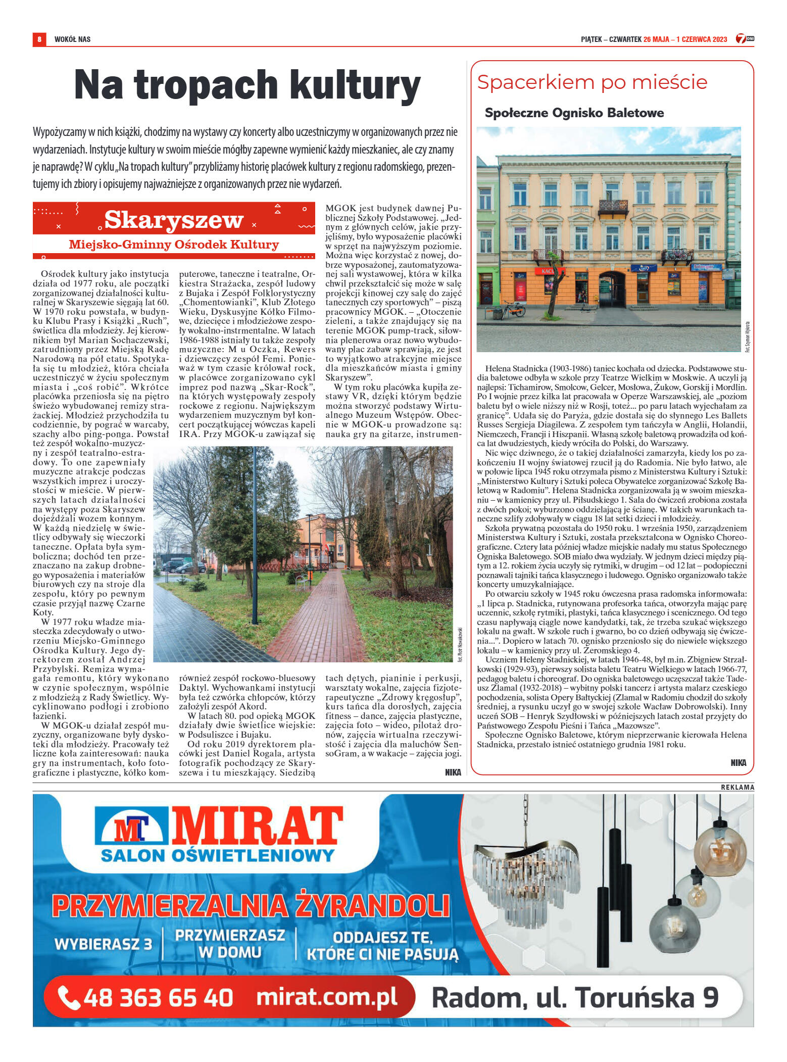 Tygodnik "7 Dni" nr 864 z dn. 26.05.2023 r. - strona 8