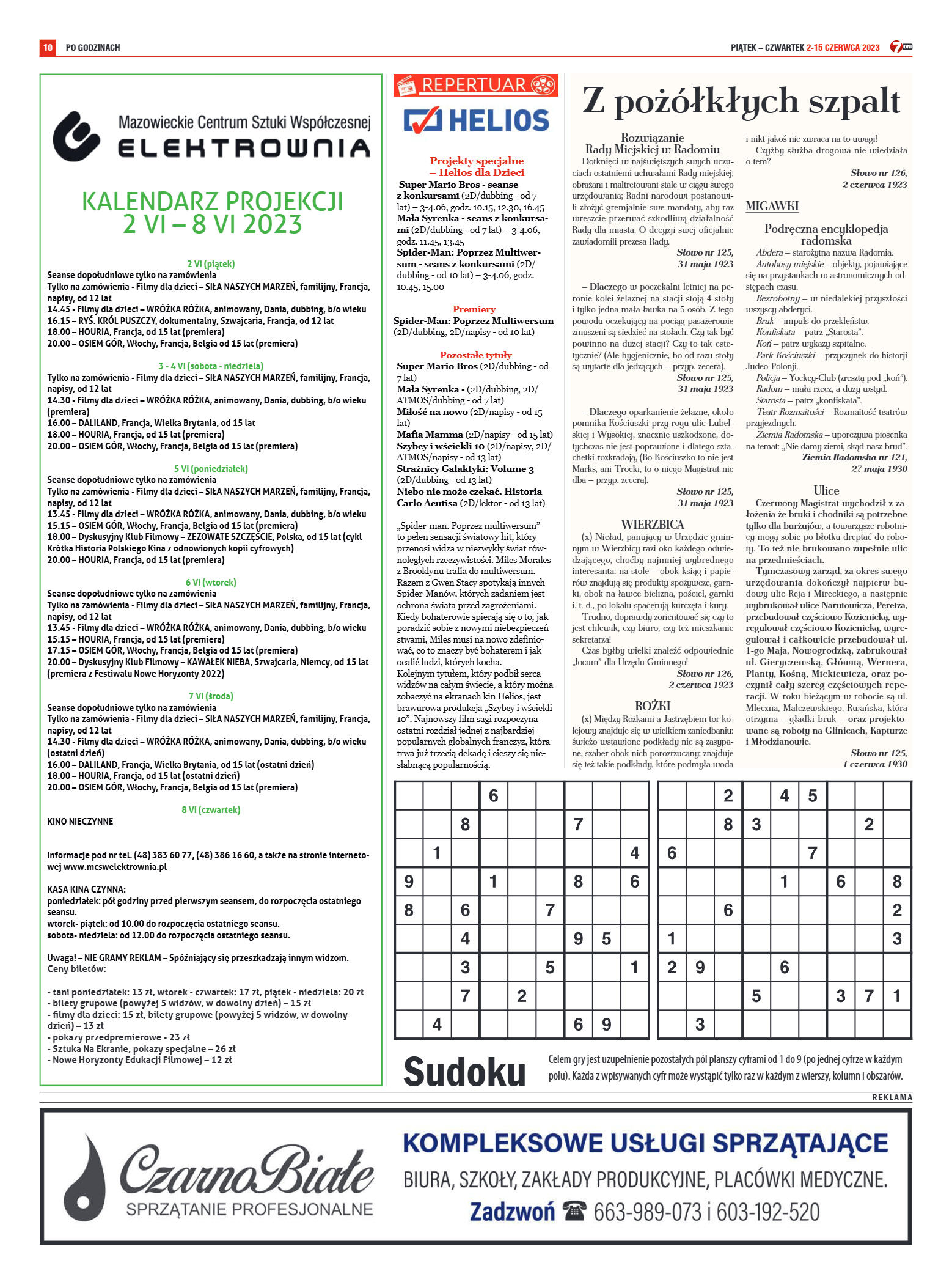 Tygodnik "7 Dni" nr 865 z dn. 02.06.2023 r. - strona 10