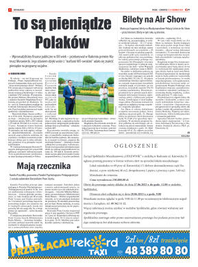 Tygodnik "7 Dni" nr 865 z dn. 02.06.2023 r. - strona 4