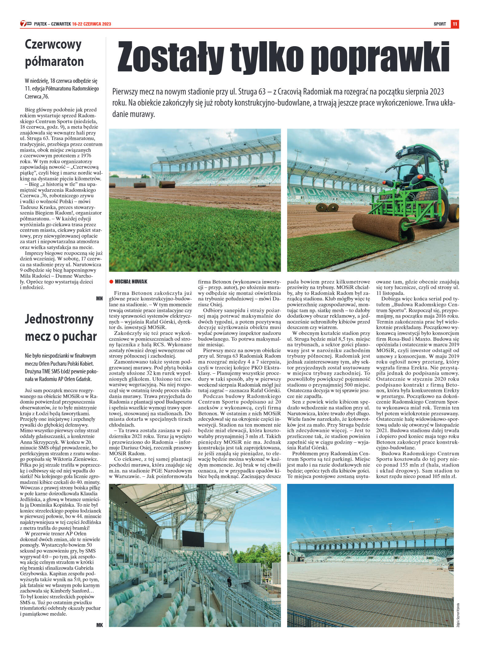 Tygodnik "7 Dni" nr 866 z dn. 16.06.2023 r. - strona 11