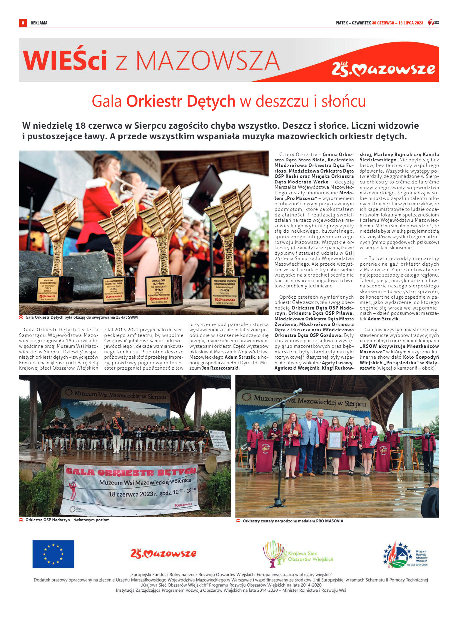 Tygodnik "7 Dni" nr 868 z dn. 30.06.2023 r. - strona 6