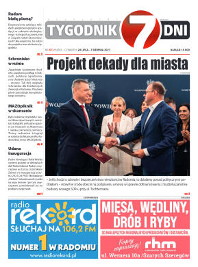 Tygodnik "7 Dni" nr 871 z dn. 28.07.2023 r. - strona 1