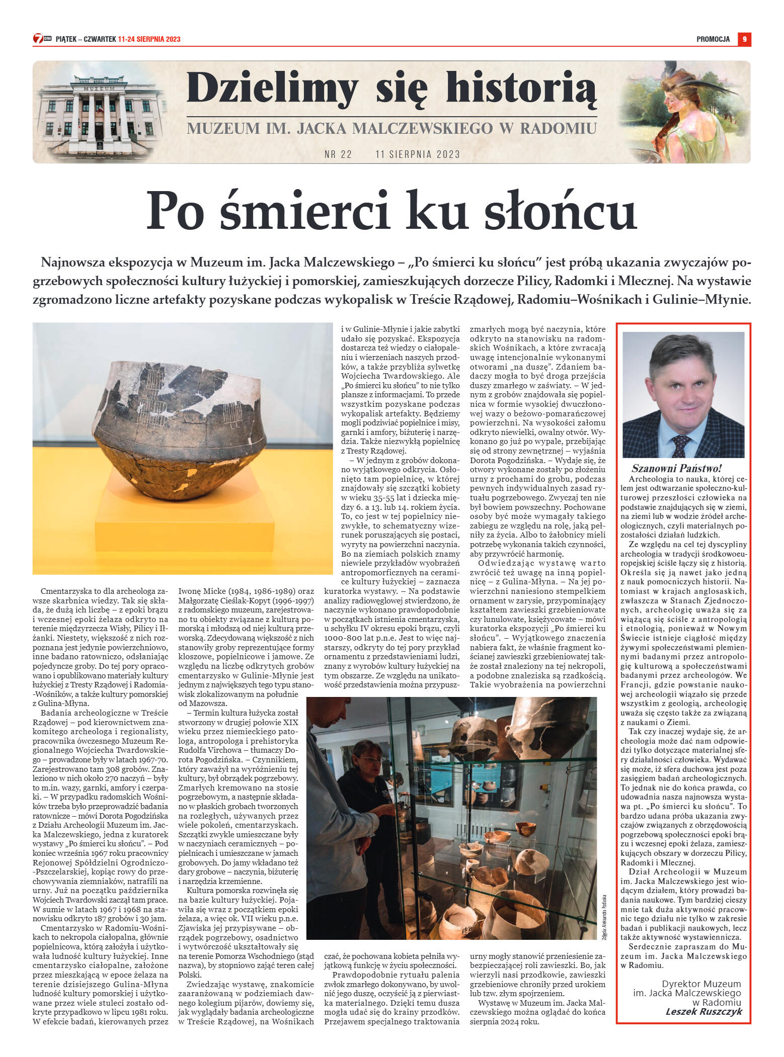 Tygodnik "7 Dni" nr 873 z dn. 11.08.2023 r. - strona 13