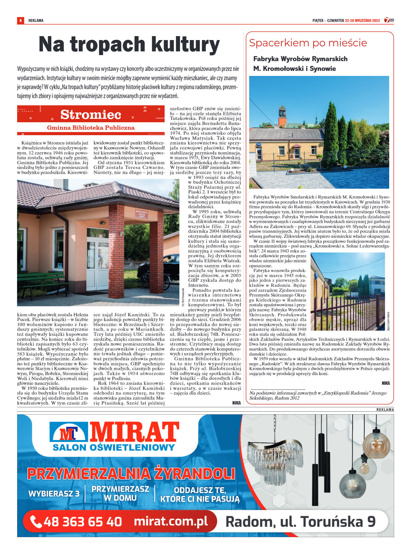 Tygodnik "7 Dni" nr 878 z dn. 22.09.2023 r. - strona 13