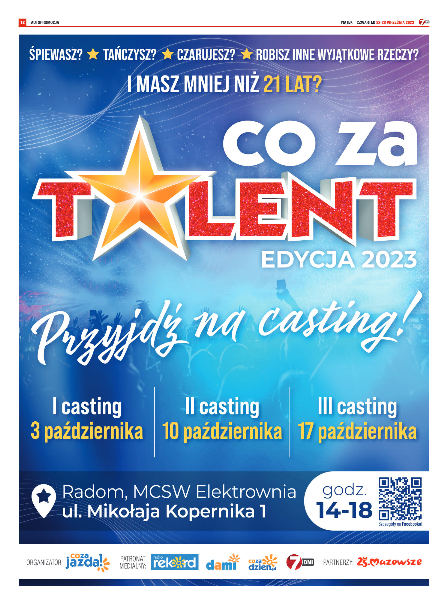 Tygodnik "7 Dni" nr 878 z dn. 22.09.2023 r. - strona 17