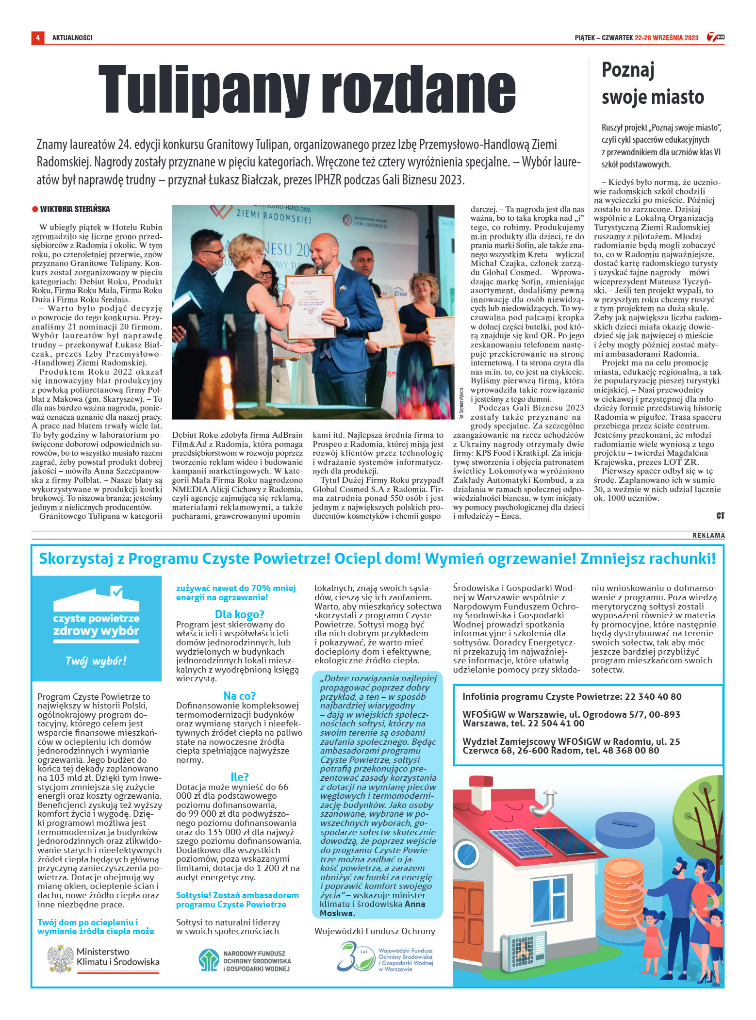 Tygodnik "7 Dni" nr 878 z dn. 22.09.2023 r. - strona 20