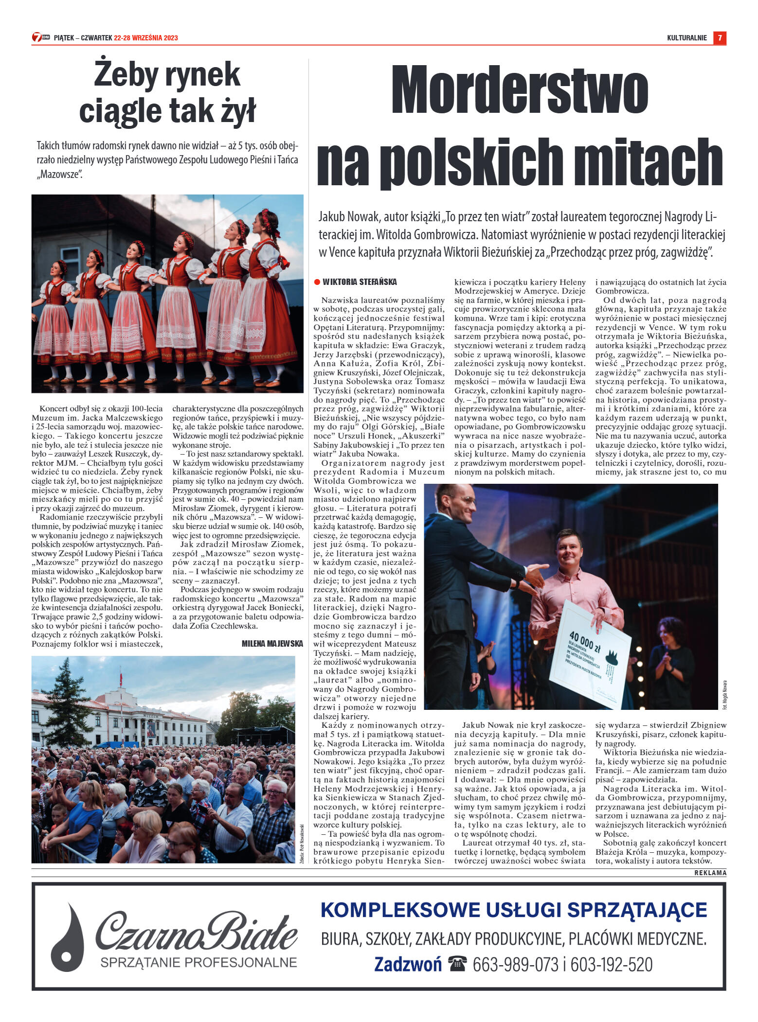 Tygodnik "7 Dni" nr 878 z dn. 22.09.2023 r. - strona 27