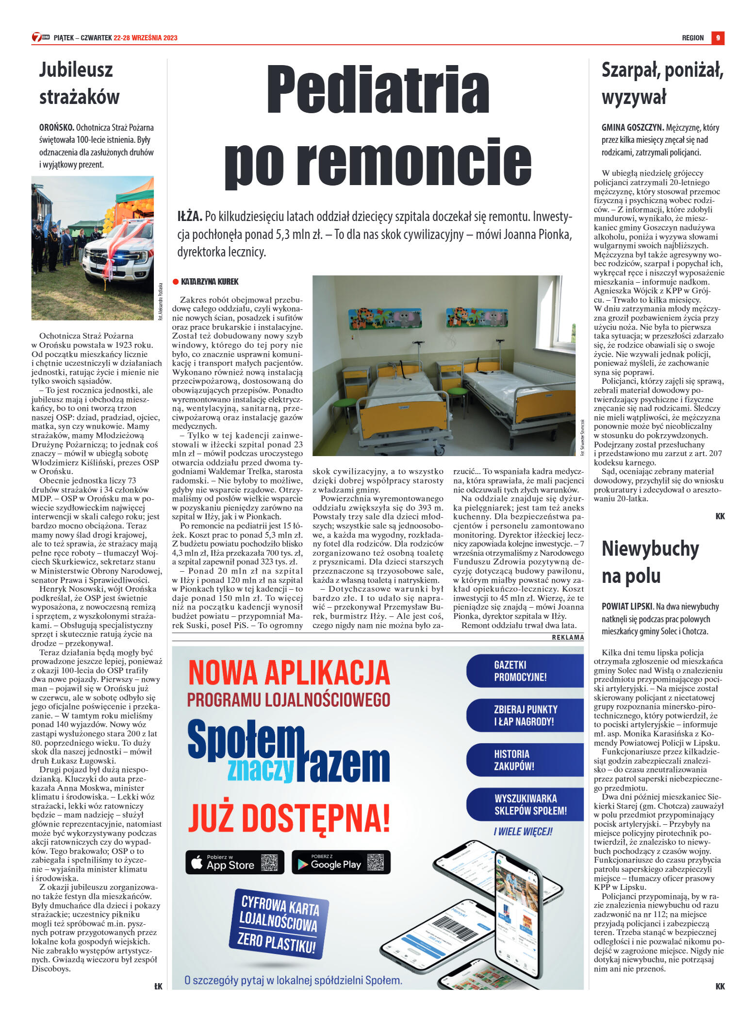 Tygodnik "7 Dni" nr 878 z dn. 22.09.2023 r. - strona 29